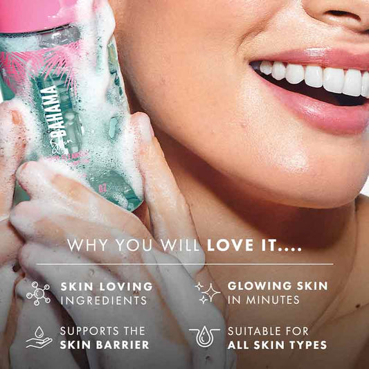 Bahama Skin Foaming Face Wash, foaming facial cleanser, Bahama Skin Cleanser