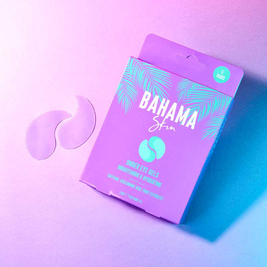 Bahama Skin Under Eye Patches | Designed to Combat Effects of Late Nights and Early Mornings | Hydrating Gel Patches | Brighten, De-puff, and Refresh Delicate Under-Eye Area | Revitalize Tired Eyes | What Are You Waiting For?