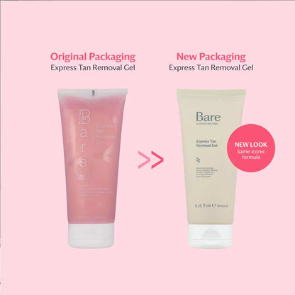 Bare by Vogue Express Tan Removal Gel New Packaging