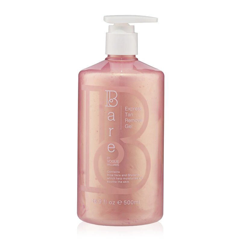Bare by Vogue Express Tan Removal Gel 500ml Pump Bottle