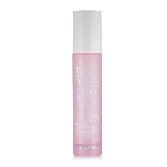 Bare by Vogue Tanning Serum | Tan routine | Bronzed look | Skin loving ingredients | Hyaluronic acid | Vitamin E | pomegranate | Nourishing ingredients | Face glow | touch of golden 