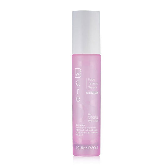 Bare by Vogue Face Tanning Serum | Hyaluronic acid | Vitamin E | Carrot extract | Sun kissed glow without the sun | 