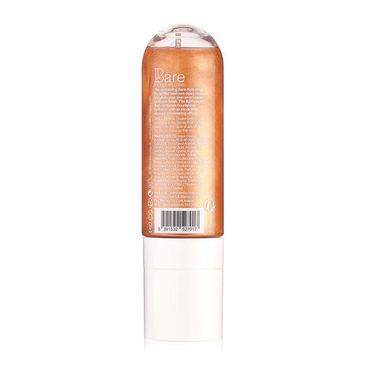 Bare by Vogue Hydrating Facial Mist | refreshing | 2 in 1 | skincare | makeup | spray | skin | healthy | dewy | radiance | lightweight | mist | benefits | stunning | ethereal | shimmering | effect | glowing | all day