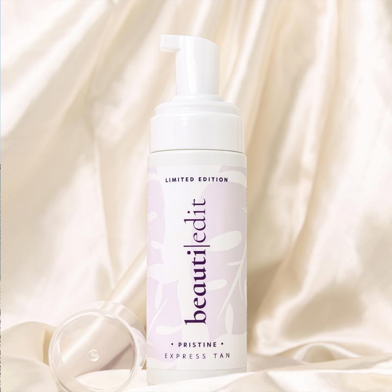 Beauti Edit Pristine Express Self Tanning Foam | luxury | quick | face | body | express | hydrate | glow 
