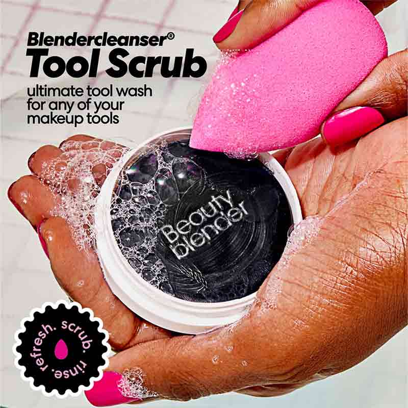 Beautyblender Blendercleanser Tool Scrub Charcoal Makeup Sponge And Brush Cleanser