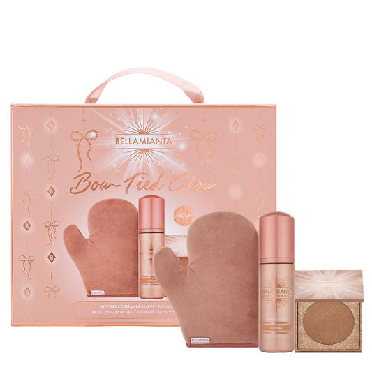 Bellamianta Bow Tied Glow Self Tanning Gift Set - Medium Mousse
