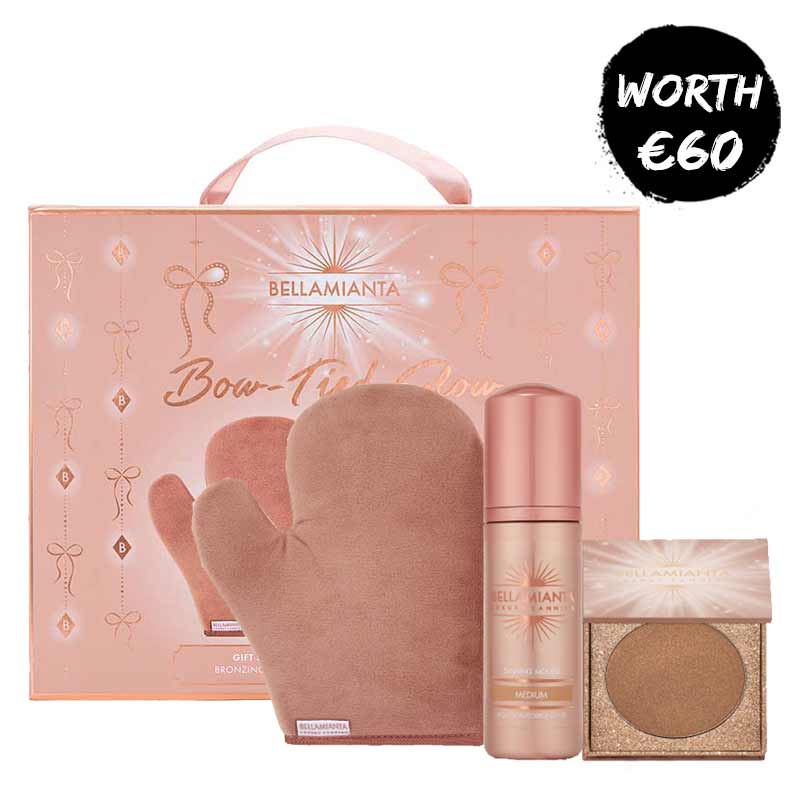 Bellamianta Bow Tied Glow Self Tanning Gift Set - Medium Mousse