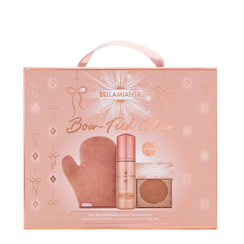 Bellamianta Bow Tied Glow Self Tanning Gift Set - Medium Mousse