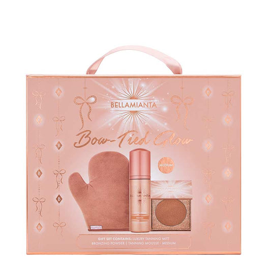 Bellamianta Bow Tied Glow Self Tanning Gift Set - Medium Mousse