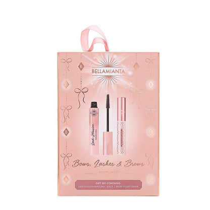 Bellamianta Bows, Lashes & Brows Eye Makeup Gift Set