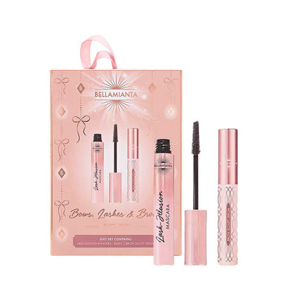 Bellamianta Bows, Lashes & Brows Eye Makeup Gift Set