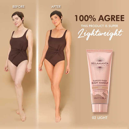 Bellamianta Flawless Finish Body Makeup 02 Light