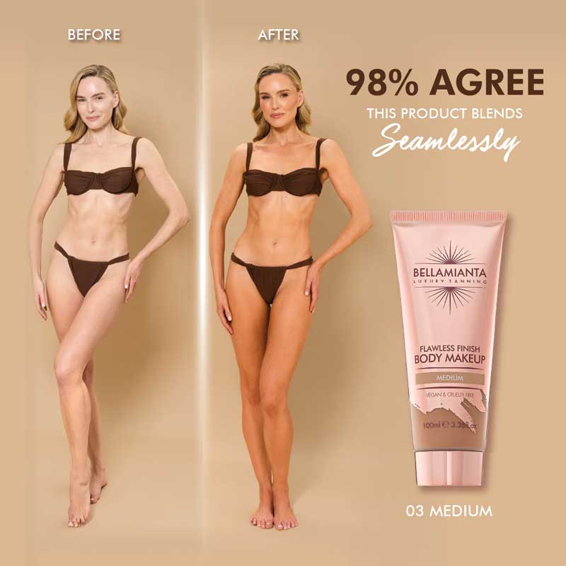 Bellamianta Flawless Finish Body Makeup 03 Medium