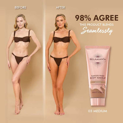 Bellamianta Flawless Finish Body Makeup 03 Medium