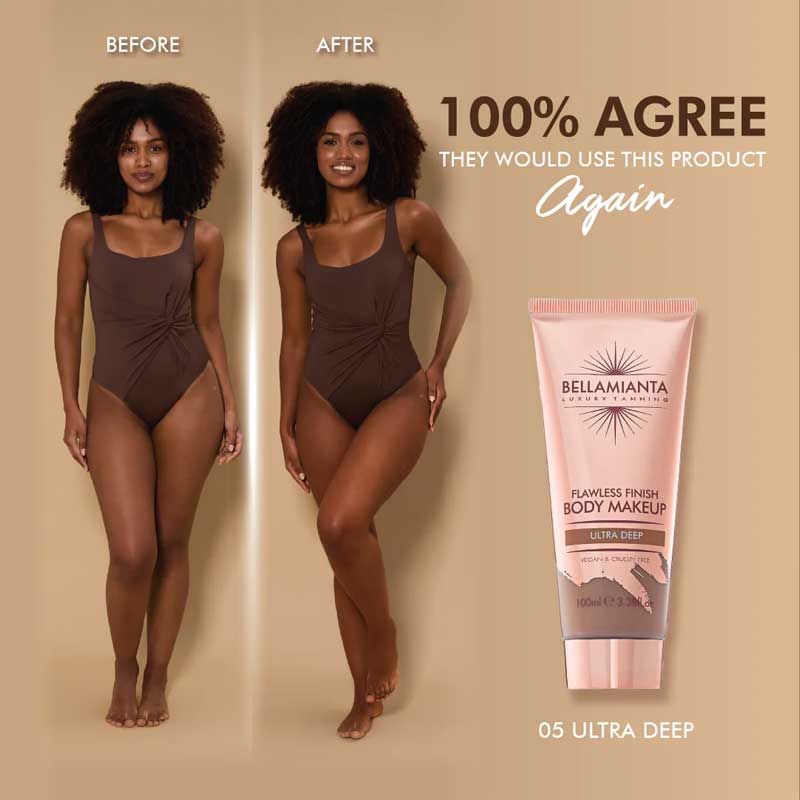 Bellamianta Flawless Finish Body Makeup 05 Ultra Deep