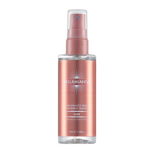 Bellamianta Fragrance Free Tanning Water | Self-tan | Bellamianta tan | Fragrance free tan | Dark tan | Fragrance free | tanning water | Face Tan