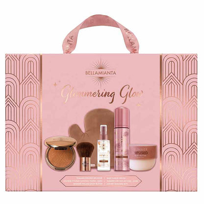 Bellamianta Glimmering Glow Self Tanning Gift Set Outer Box