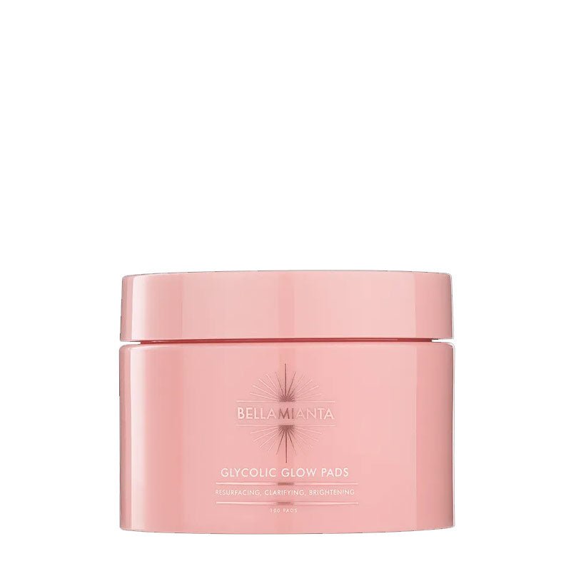 Bellamianta Glycolic Glow Pads | makeup removing skincare pads, clarifying skincare, glycolic acid