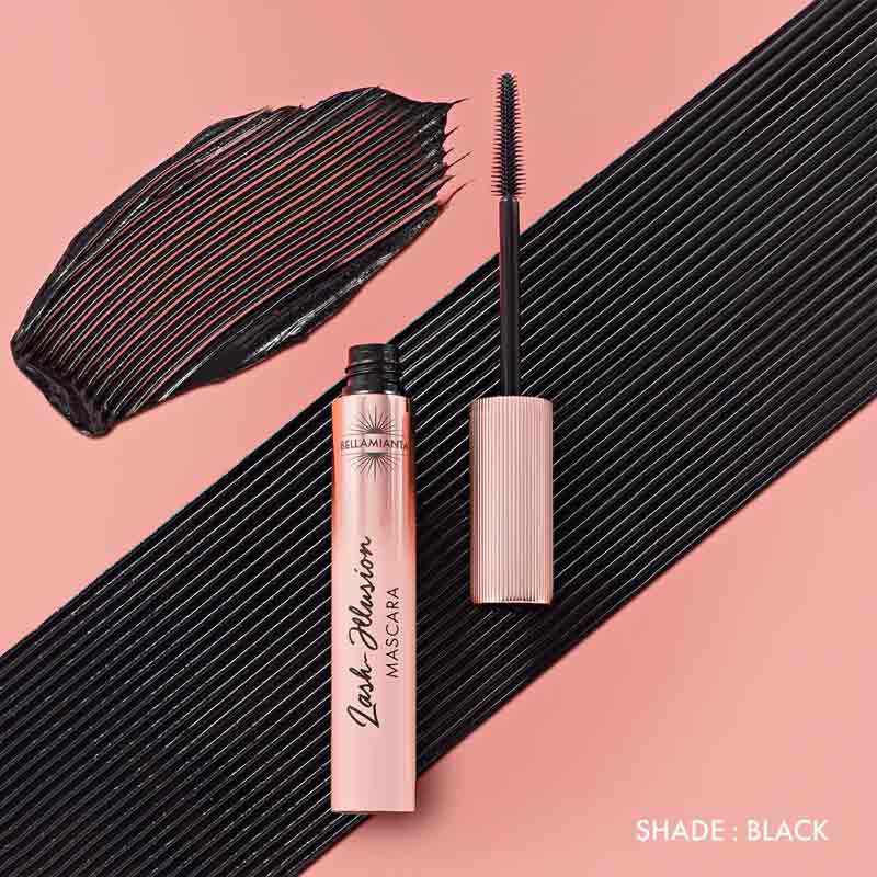 Bellamianta Lash Illusion Tubing Mascara, bellamianta makeup, black mascara
