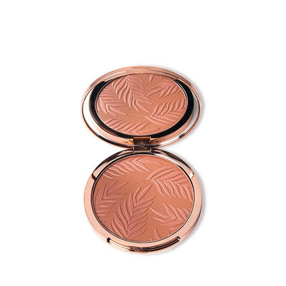 Bellamianta X Maura Higgins bronzing powder | body bronzer | sheer gold bronzer