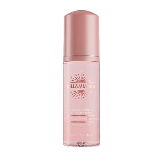 Bellamianta Salicylic Foaming Tan Eraser & Primer | tan remover foam | 