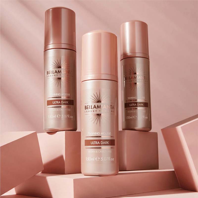 Bellamianta Self Tanning Gift Set - Mousse ultra dark