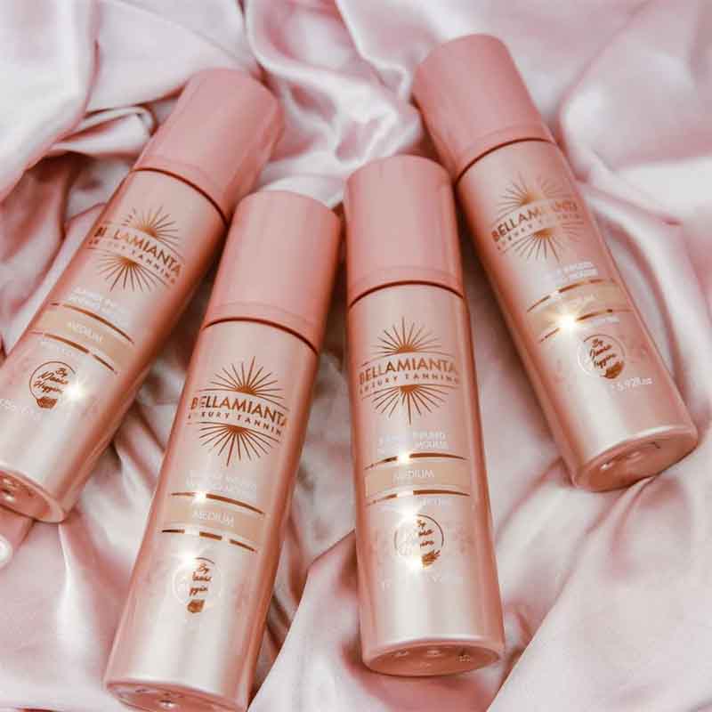 Bellamianta Self Tanning Gift Set - Mousse medium