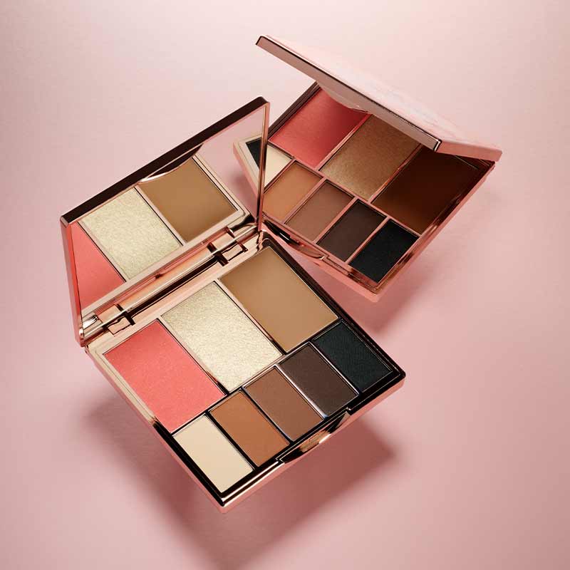 Bellamianta The All In 1 Face Palette | 5 Eyeshadows | 3 Face Creams and Powders | Includes Highlighter, Blush, and Bronzer | Offers Endless Possibilities for Natural and Glam Makeup Looks | All You Need in One Palette