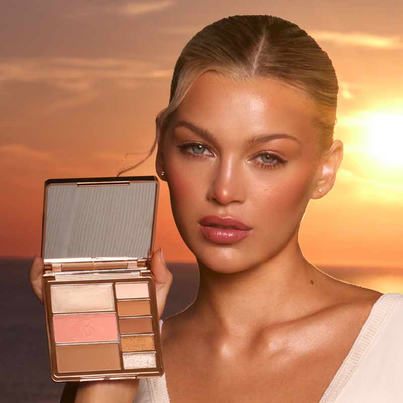 Bellamianta The All In 1 Face Palette Peach Bronze, eyehshadow and face palette
