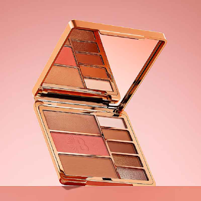 Bellamianta The All In 1 Face Palette Peach Bronze Open