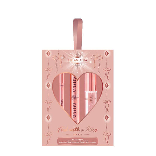 Bellamianta Tied with a Kiss Speak Easy Lip Kit Gift Set Intimate Affair Box