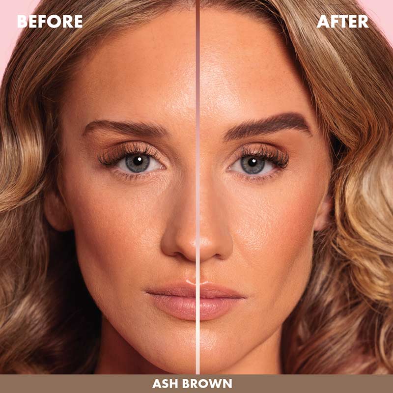Bellamianta Tribrow 3 in 1 Eyebrow Enhancer | Ash Brown | makeup | eyes | eyebrows | brows | brow | pencil | mascara | gel | spoolie | brush | brow brush