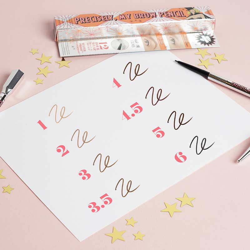 Benefit Precisely, My Brow Eyebrow Pencil | Ultra-fine Eyebrow Pencil | Fill Brows | Shape Eyebrows | Swatches | Shades