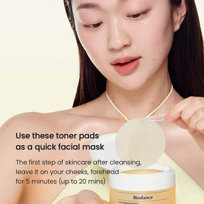Biodance Vita Niacinamide Gel Toner Pads 60 Pads