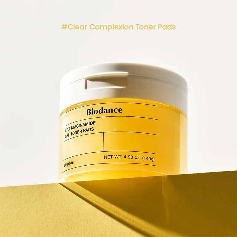 Biodance Vita Niacinamide Gel Toner Pads 60 Pads
