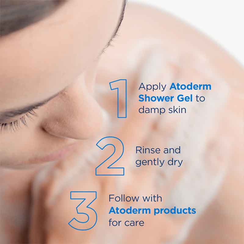 How to use Bioderma Atoderm Gentle Cleaning Gel