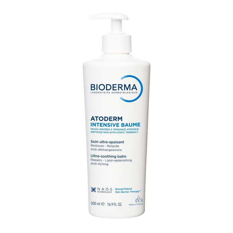 Bioderma Atoderm Intensive Ultra-Soothing Balm 500ml Bottle with pump