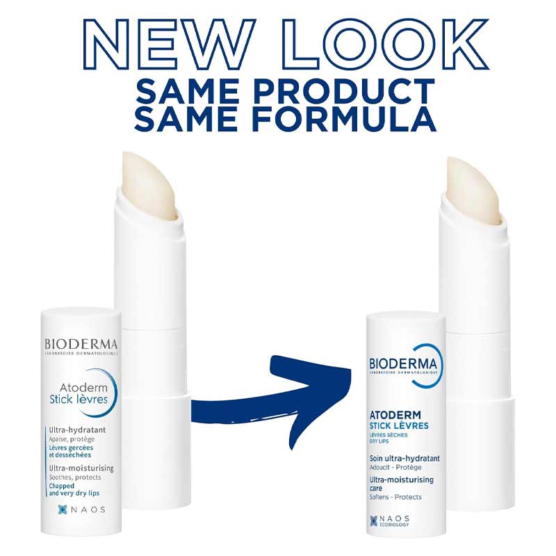Bioderma Atoderm Moisturising Stick Lip Balm New Packaging