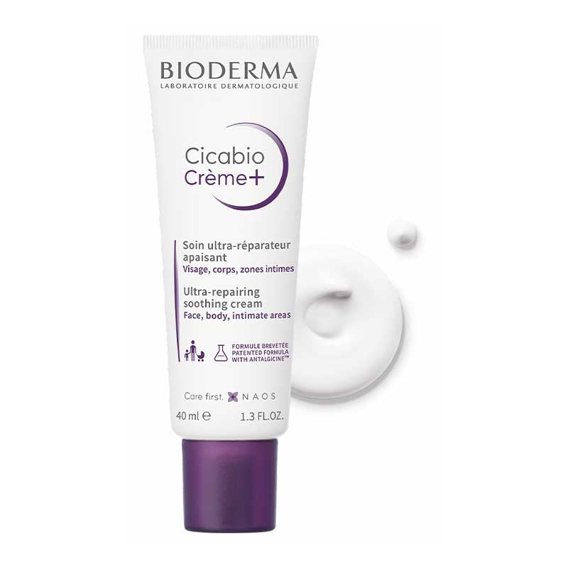 Bioderma Cicabio Crème+ Ultra-Repairing Soothing Cream | Repairs irritated, damaged skin