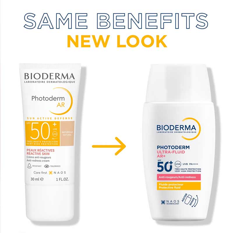 Bioderma Photoderm Ultra-Fluid AR+ SPF 50+ Protective Fluid New Look