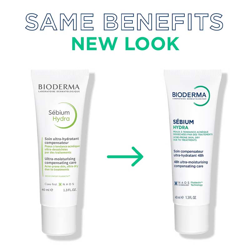 Bioderma Sebium Hydra Ultra-Moisturising Compensating Care New Packaging