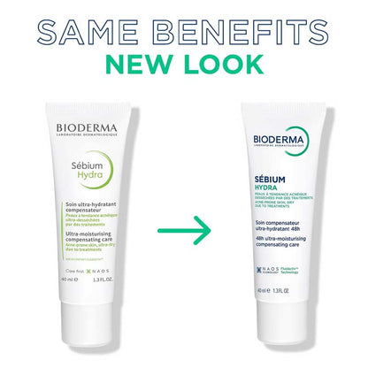Bioderma Sebium Hydra Ultra-Moisturising Compensating Care New Packaging