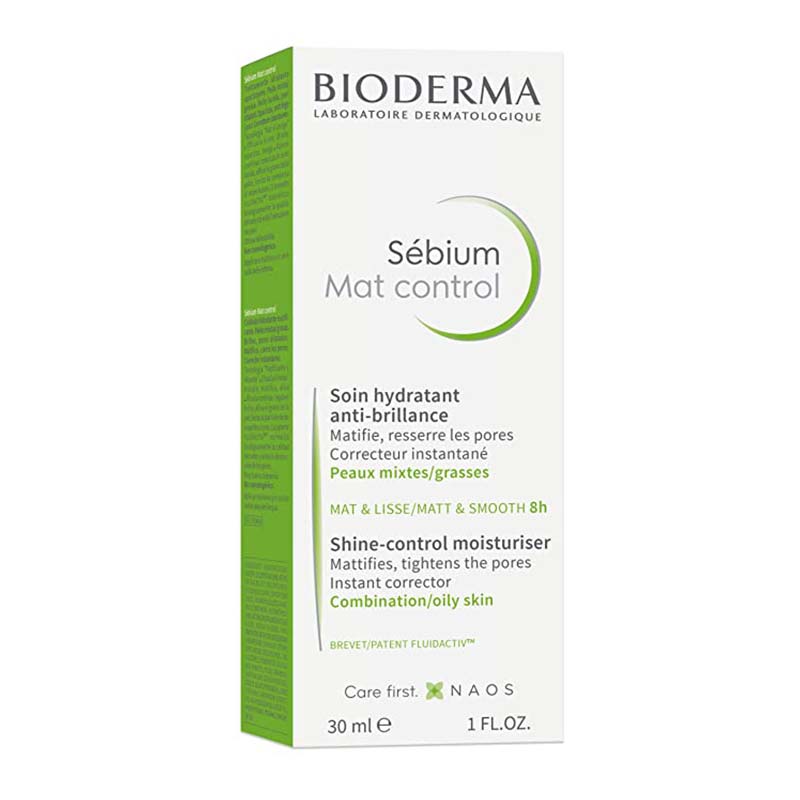 Bioderma Sébium Mat Control Shine-Control Moisturiser | skincare | bioderma | oily skin moisturiser | combination skin moisturiser | shine control moisturiser 