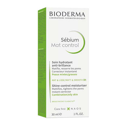 Bioderma Sébium Mat Control Shine-Control Moisturiser | skincare | bioderma | oily skin moisturiser | combination skin moisturiser | shine control moisturiser 