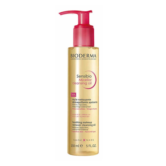 Bioderma Sensibio Micellar Cleansing Oil | oil-to-milk texture | makeup remover | pollution remover | sunscreen remover | nourishing | micellar technology | sensitive skin