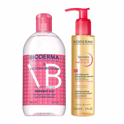 Bioderma Sensibio Sensitive Skin Cleansing Bundle