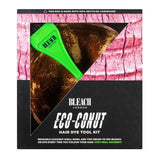 Bleach London Eco Coconut Bowl And Brush Kit | hair | colouring | tool | kit | you | mix | blend | apply | hair dye | ease | reusable | bowl | brush | bleaching | dying | routine | eco-friendly | removing | plastic | bowls | each | kit | coconut | move | again | sustainability