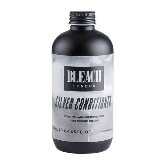 Bleach London Silver Conditioner | designed | nourish | keeping | colour | strong | cool |  bright | deep |  violet | works | neutralise | eliminate | yellow | orange | tones | blonde | brighter