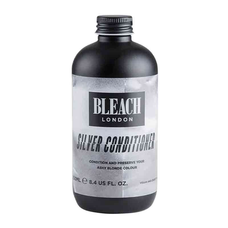 Bleach London Silver Conditioner | designed | nourish | keeping | colour | strong | cool |  bright | deep |  violet | works | neutralise | eliminate | yellow | orange | tones | blonde | brighter  