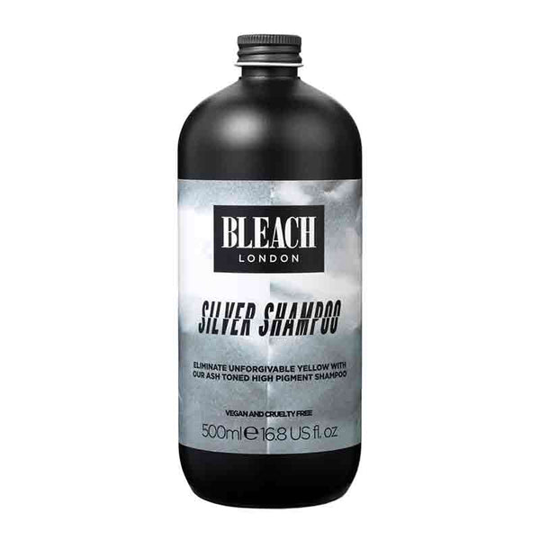 Bleach London Silver Shampoo | hair | care | clean | cleansing | toning | blonde | cool | shade | deep | violet | colour | hint | silver | remove dirt | oil | scalp 